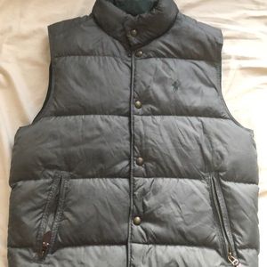 Polo reversible puffer vest